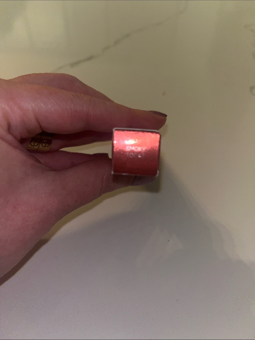 bareMinerals Gen Nude Patent Lip Lacquer in Smoky Topaz - Picture 2 of 4